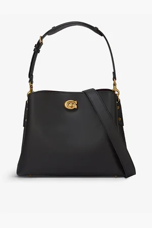 Coach Womens Wilow Leather Shoulder Bag