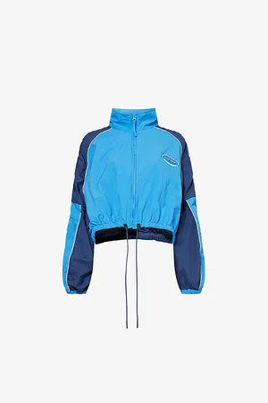 HONOR THE GIFT Womens Sports Crop Woven Track Jacket