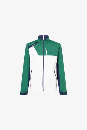 Ralph Lauren Mens Rlx Packable Two-Zip-Pockets Woven Jacket
