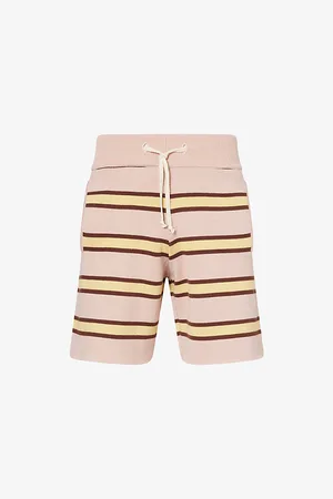 Chateau Mens Oscar Striped Knitted Cotton Short