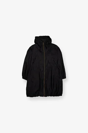Moncler Bessie Long Nylon Parka Jacket 8-14 Years
