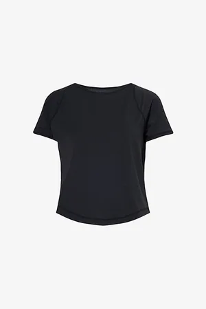 Sweaty Betty Womens Relaxed-Fit Breathe Easy Stretch-Jersey Top