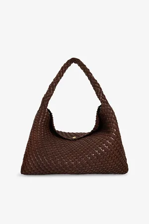 Dune Womens Deliberate XL Woven Shoulder Bag