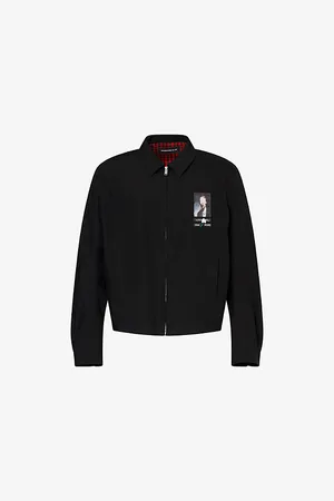 UNDERCOVER Mens Embellished Two-Welt-Pockets Woven Jacket