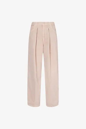 haikure Womens Candy Wide-Leg Cotton and Linen Trousers