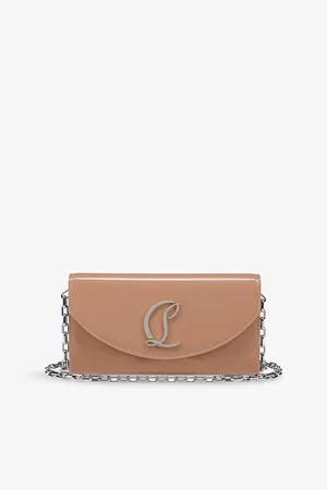 Christian Louboutin Womens Loubi54 Patent-Leather Cross-Body Bag