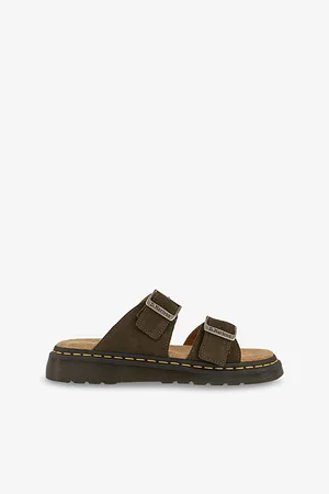 Dr. Martens Womens Josef Suede Slide Sandals