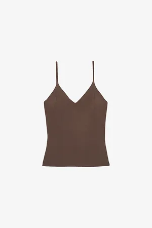 Reiss Womens Lucy V-Neck Knitted Vest Top