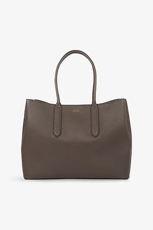 SMYTHSON Mens Ludlow Small Day Leather Tote Bag