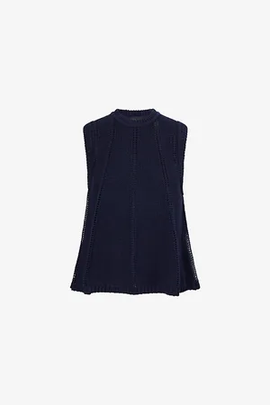 ME AND EM Womens Chunky Swing Knitted Vest Top