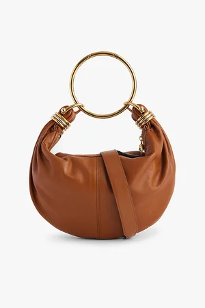 Chloé Womens Bracelet-Handle Leather Bag