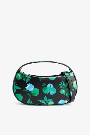 COPERNI Womens Apple-Print Faux-Leather Swipe Shoulder Bag