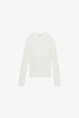 Reiss Womens Suzie Round-Neck Knitted Jumper