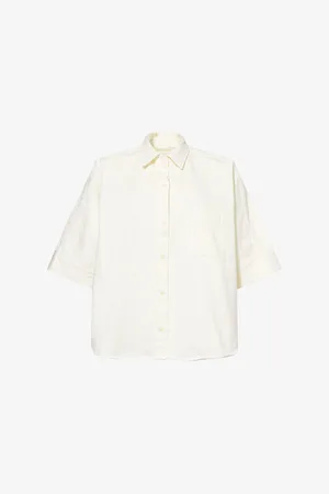 Citizens of Humanity Womens Claire Origami Oversized-Fit Cotton Shirt