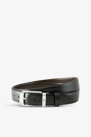 Montblanc Mens Reversible Leather Belt
