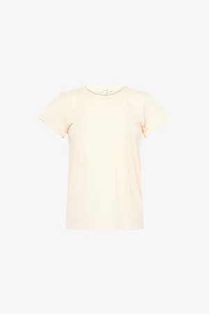 RAG&BONE Womens The Slub Exposed-Seams Organic-Cotton T-Shirt