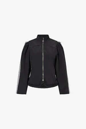 SANDY LIANG Womens Eileen Pouf-Sleeve Woven Jacket