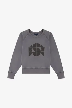 Soeur Womens Apollo Graphic-Print Cotton Sweatshirt