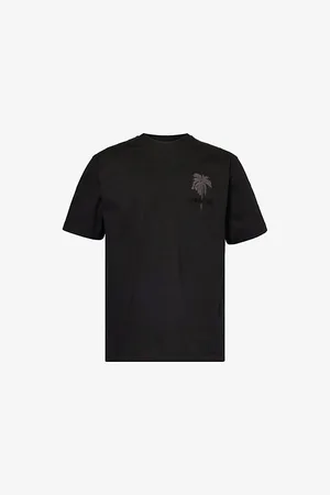 Only the Blind Mens Brand-Embroidered Crewneck Cotton-Jersey T-Shirt