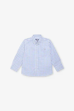 FrenchTrotters Thomas Check-Print Cotton Shirt 2-11 Years