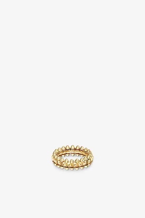 Cartier Womens Clash De 18ct Yellow-Gold Ring