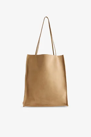 The Row Womens To Go Large Leather Tote Bag