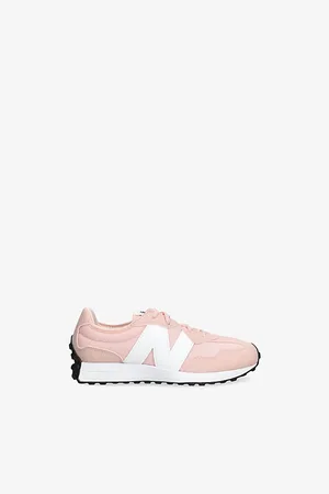 New Balance 327 Suede and Leather Low-Top Trainers