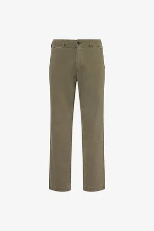Citizens of Humanity Mens Elijah Chino Straight-Leg Stretch-Cotton Trousers