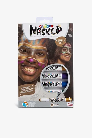 Frescobol Carioca Mask Up Metallic Face Paint Sticks Pack Of Six