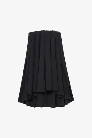 Reiss Womens Flo Strapless Lyocell Mini Dress