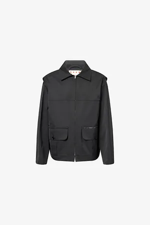 Marni Mens Regular-Fit Water-Repellent Shell Jacket