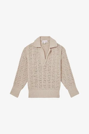 Reiss Womens x Les 100 Ciels Hunter Bouclé Knitted Jumper