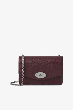 MULBERRY Womens Darley Small Grained-Leather Clutch Bag