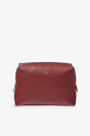 ASPINAL OF LONDON London Logo-Embossed Leather Toiletry Case