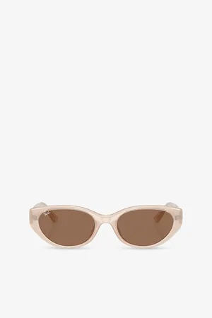 Ray-Ban Womens Rb4457D Pillow-Shape Injected Sunglasses