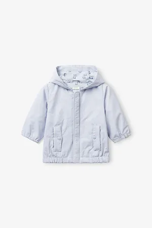 Benetton Hooded Long-Sleeve Woven Rain Jacket 1-18 Months