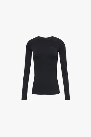 Falke Womens Ergonomic Sport Long-Sleeve Stretch-Woven Top