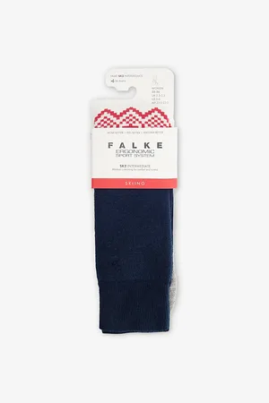 Falke Womens Sk2 Intermediate Branded Knit Socks
