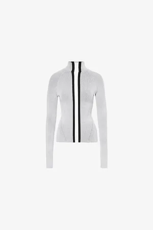 Cordova Womens Soelden Mock-Neck Rib-Knit Merino-Wool Jumper