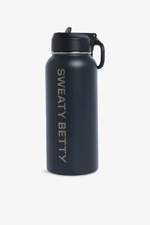 Sweaty Betty Womens Keep It Chill Straw Stainless-Steel Water Bottle 950ml