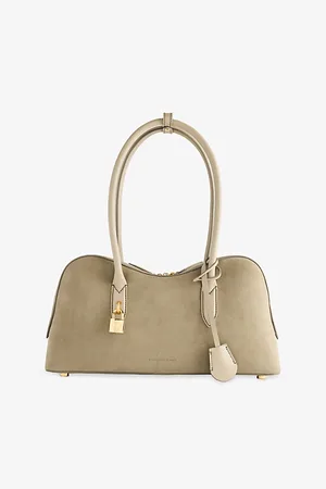 Stella McCartney Womens Ryder Small Faux-Suede Tote Bag