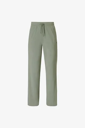 Sweaty Betty Womens Explorer 30In Wide-Leg Stretch-Woven Trousers