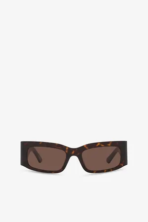Balenciaga Bb0328S Rectangular-Frame Acetate Sunglasses