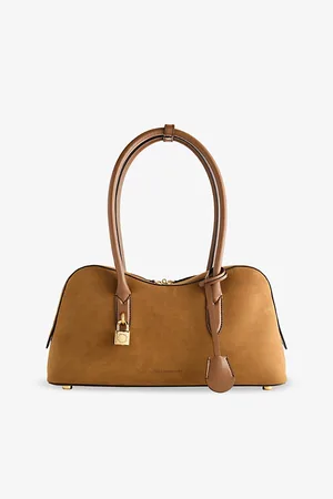 Stella McCartney Womens Ryder Small Faux-Suede Tote Bag