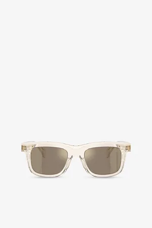 Moncler Womens Me6004 Claro Square-Frame Acetate Sunglasses