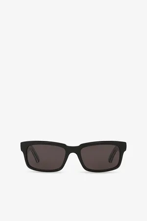 Balenciaga Bb0345S Rectangular-Frame Acetate Sunglasses