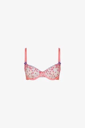 Agent Provocateur Womens Lissa Underwired Tulle Plunge Bra