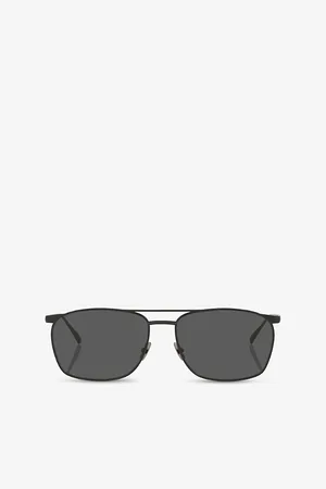 Saint Laurent Sl796 Vincent Pilot-Frame Metal Sunglasses