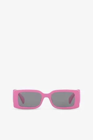 Gucci Gg1325S Rectangle-Frame Acetate Sunglasses