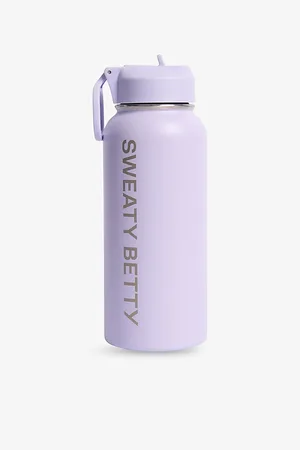 Sweaty Betty Womens Keep It Chill Straw Stainless-Steel Water Bottle 950ml